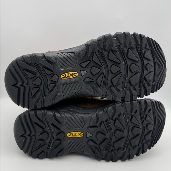 Keen Greta Waterproof Women's Size 8 M Brown Leather Lace-Up Hiking Boots - Picture 8 of 11